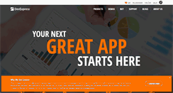 Desktop Screenshot of devexpress.com